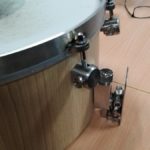 development of hoops for snare drum in progress