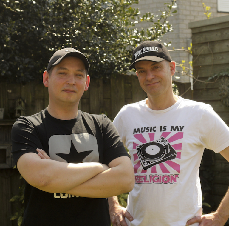 Tone Drums creators Edwin van Lieshout en Toine van der Wielen