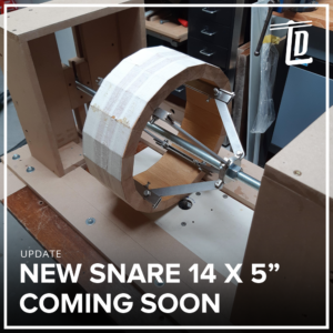Building a new oak solid stave Snare