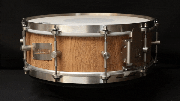 Tone Drums custom handmade snare drum Focus Black