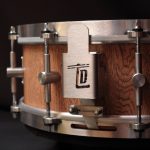 Tone Drums custom handmade snare drums Focus Black snare strainer