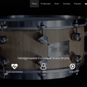 New Tone Drums website launched